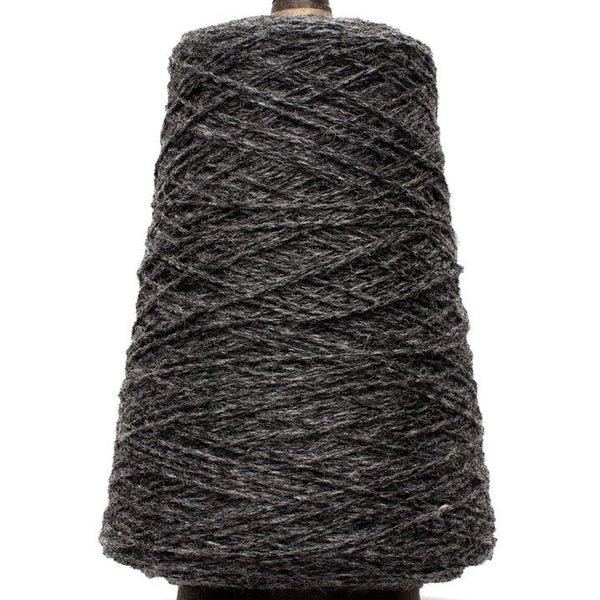 Harrisville Shetland-Weaving Yarn-Charcoal-49-Yarnorama