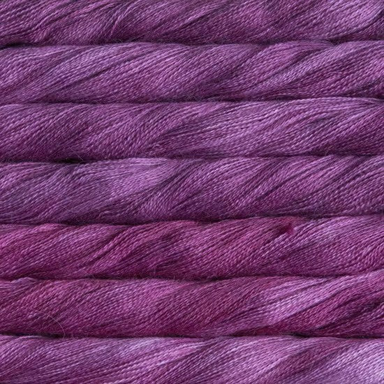 Malabrigo Silkpaca - Hollyhock, rich magentas, burgundy