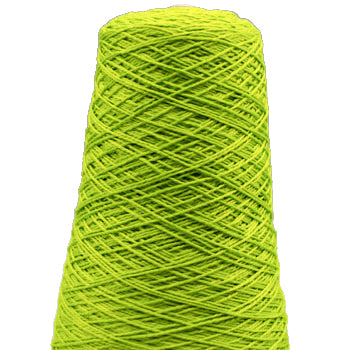 10/2 Mercerized Cotton - Lunatic Fringe - 8oz-Weaving Yarn-5 Green Yellow-Yarnorama