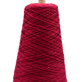 10/2 Mercerized Cotton - Lunatic Fringe - 8oz-Weaving Yarn-Cranberry-Yarnorama