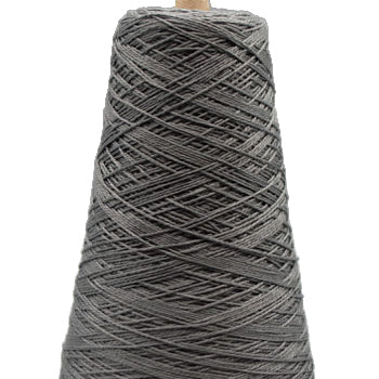 10/2 Mercerized Cotton - Lunatic Fringe - 8oz-Weaving Yarn-Dark Gray-Yarnorama