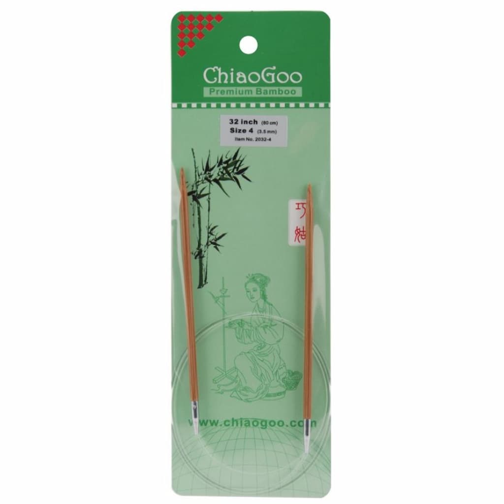 Chiao Goo Bamboo Circular Needles
