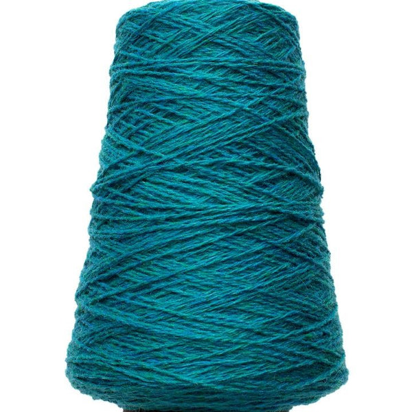 Harrisville Shetland-Weaving Yarn-Peacock-13-Yarnorama