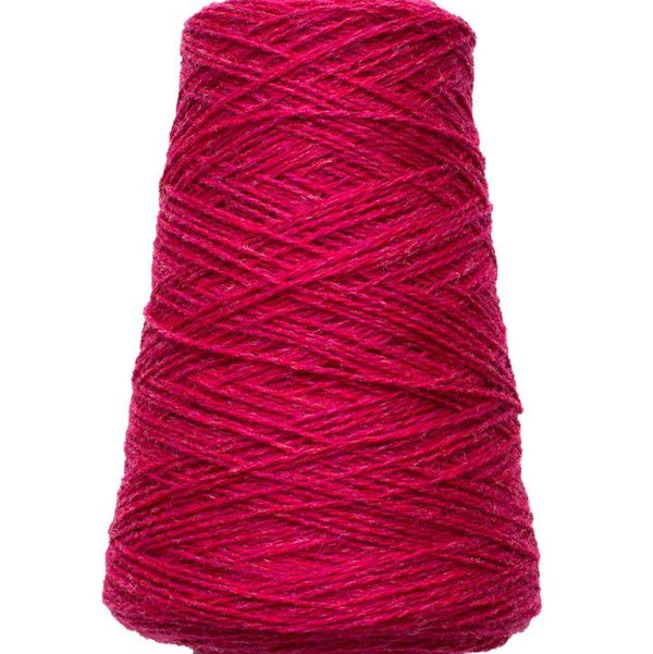 Harrisville Shetland-Weaving Yarn-Raspberry-64-Yarnorama