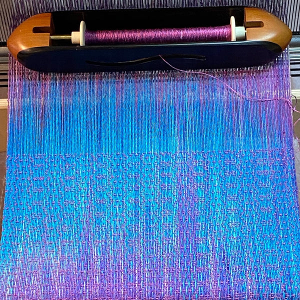 Zig Zag Ztripes Scarf on Loom