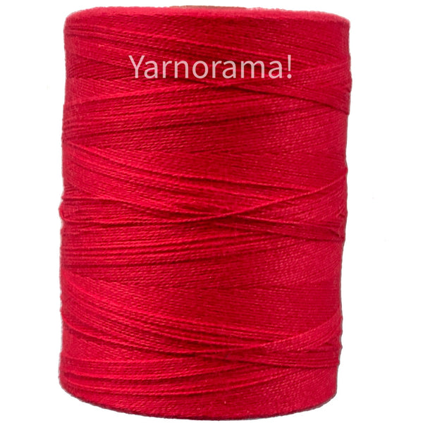 16/2 Unmercerized Cotton - Maurice Brassard-Weaving Yarn-Scarlet Red - 5116-Yarnorama