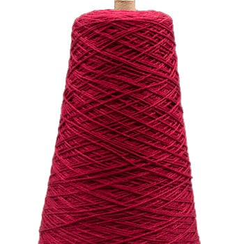 10/2 Mercerized Cotton - Lunatic Fringe - 8oz-Weaving Yarn-Cranberry-Yarnorama