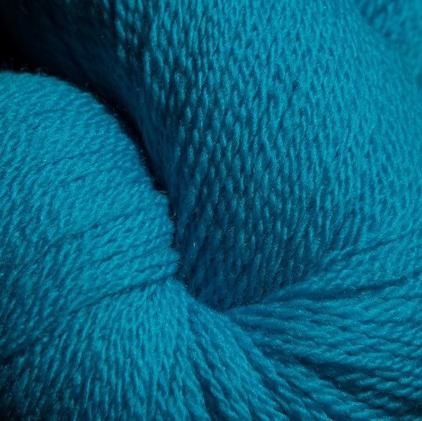 Superfine Merino 2/18 - 50 gram skein-Weaving Yarn-Turquoise-Yarnorama